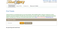 Tablet Screenshot of elevate.ticketssoeasy.com